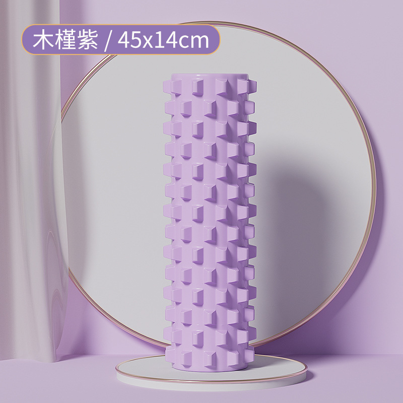Picture of SanFan Solid Foam Shaft Muscle Relaxation Massage Roller Professional Fitness Yoga Column Auxiliary Equipment Mace