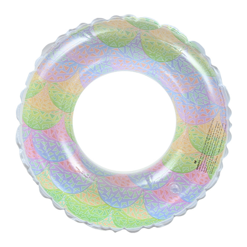 Picture of Factory wholesale children's swimming ring crystal inflatable lifebuoy thickened single-layer double airbag underarm adult swimming ring