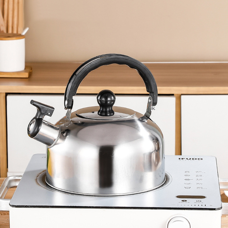 Picture of Cross-border Thickened Stainless Steel Set Pot Milk Pot Soup Pot Frying Pan with Kettle 12 Piece Set Kitchen Cooking Pot suit