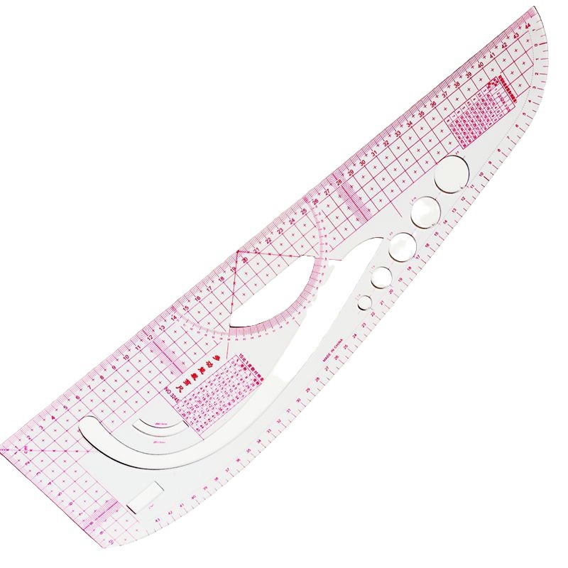 Picture of Multi-functional cutting ruler printing ruler layout ruler clothing cutting clothing School students plate proofing tool 3245
