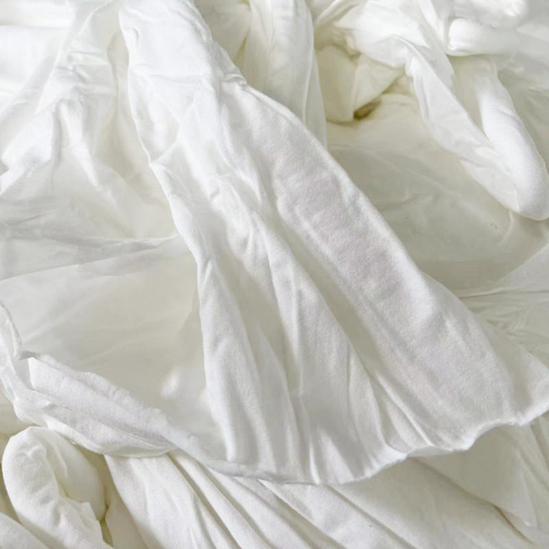 Picture of Pure Cotton Machine Cleaning Cloth, Absorbent and Lint-Free, All-Cotton Industrial Cleaning Cloth, Oil-Absorbing White Rag, Factory Same-Day Delivery, Direct from the Factory