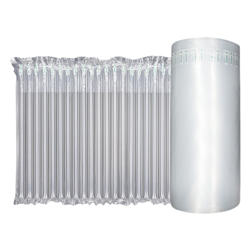 Bubble Column Wholesale 300m Logistics Inflatable Roll Film Bubble Wrap Anti-Collision Bubble Film Roll Buffer Nylon Air Column Roll