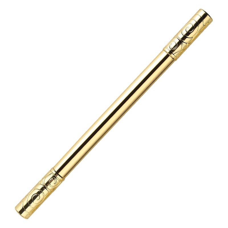 Picture of Creative gold cudgel brass neutral pen gift business advertising sign pen paint magnetic student stationery pen