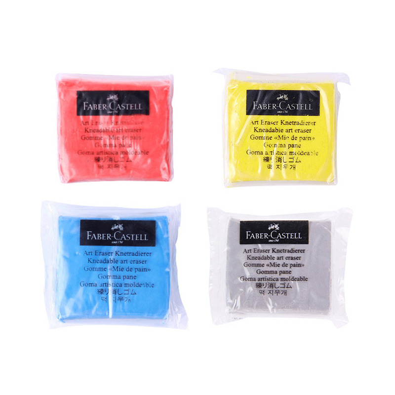 Picture of Germany Faber-Gart Plastic Rubber Drawing Color Art Rubber Sketch Eraser Toner Special Plasticine