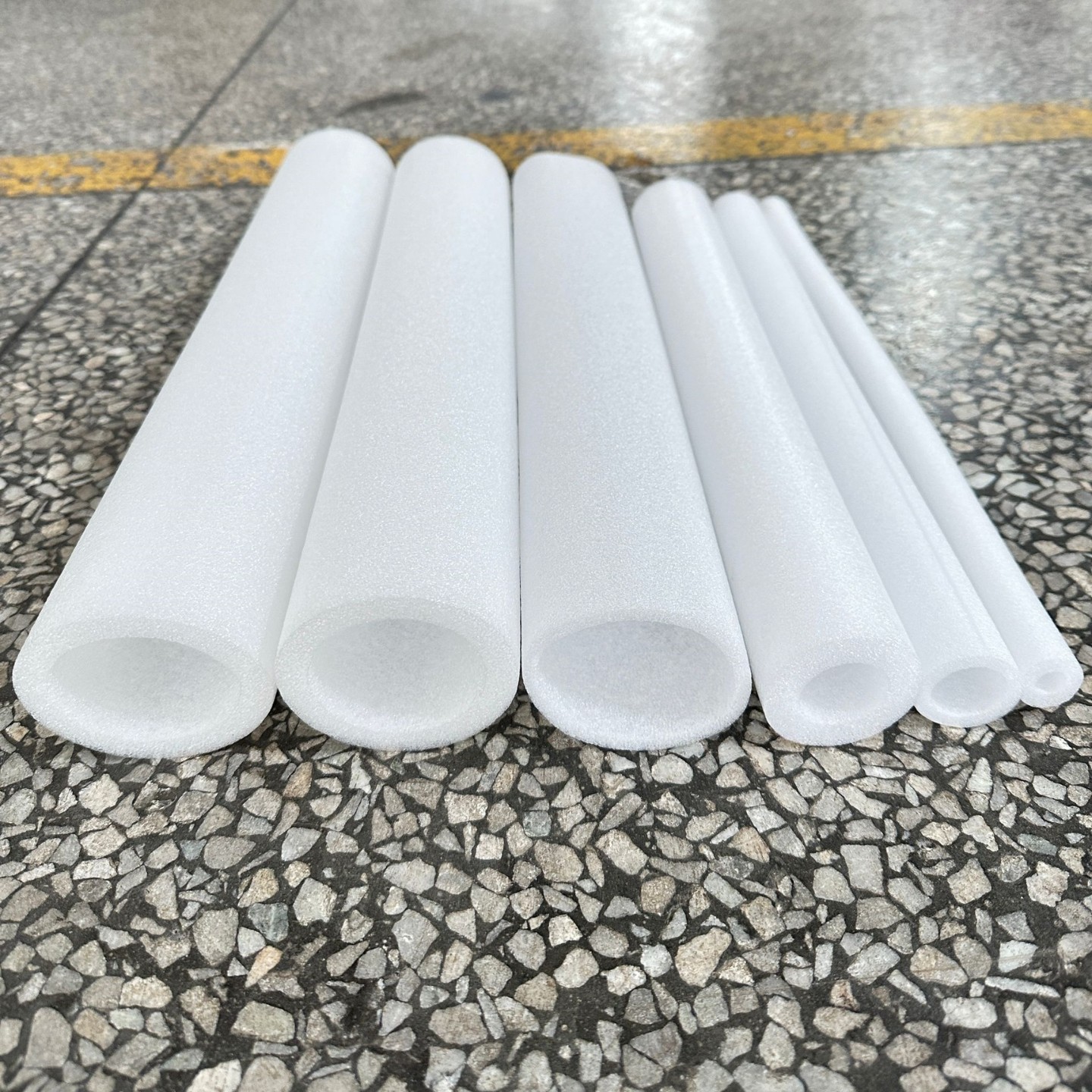 Pearl Cotton Tube Epe Foam Tube Foaming Hose Protective Plastic Tube Protective Tube Anti-Scratch