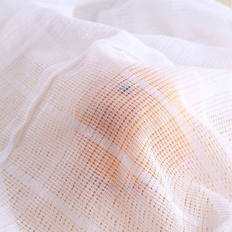 Picture of 19 Count Plaid Mosquito Net Cotton Gauze Supply 90cm Home Textile Fabric Threaded Twill Manufacturer Twill Weaving Technology