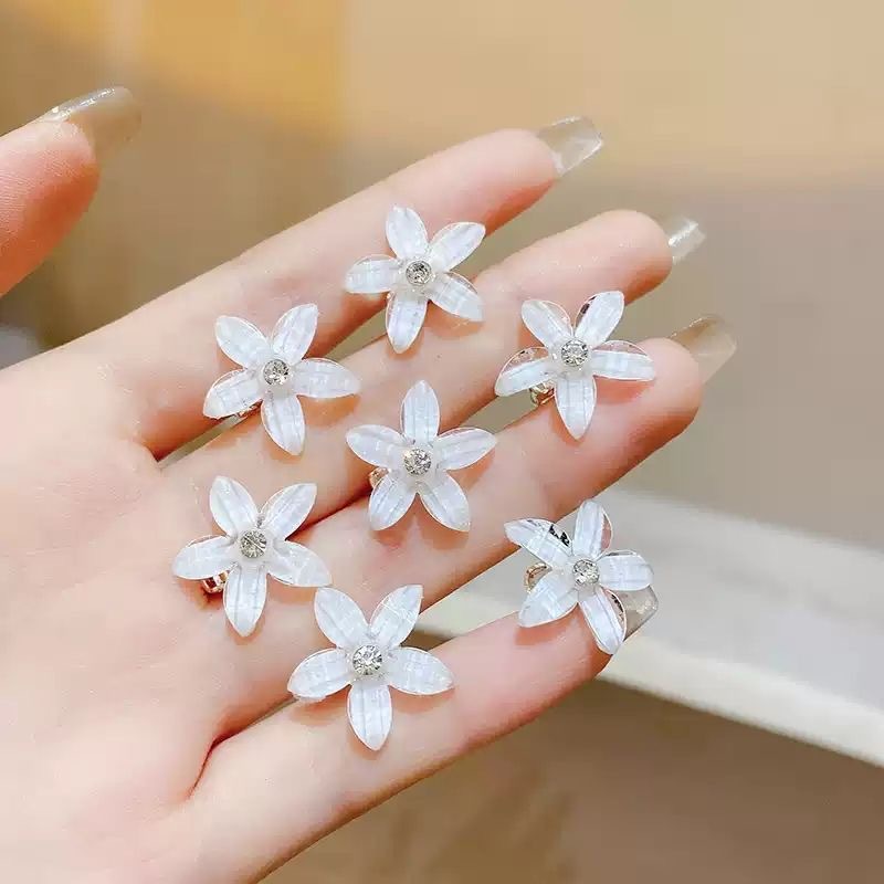 Picture of Children's Flower Small Grab Hair Accessories Girl's Braided Hair Buckle Head Flower Little Girl's Mini Grab Small Hairpin Headwear