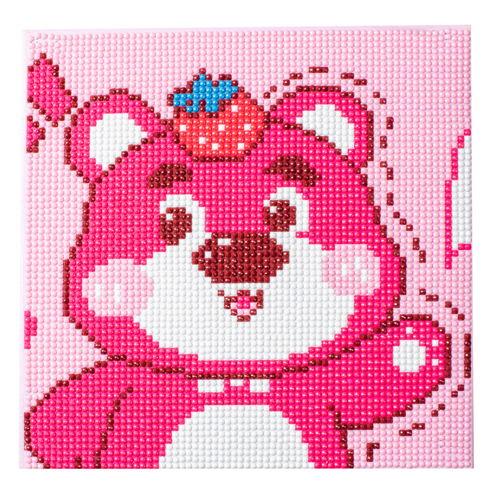 Picture of Original God New Diamond painting children student diy handmade diamond material package with frame Cartoon Cartoon educational toys