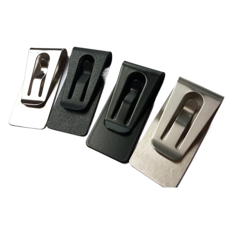 AMAZON AMAZON Hot Selling Creative Metal Wallet Portable Wallet Paper Clip