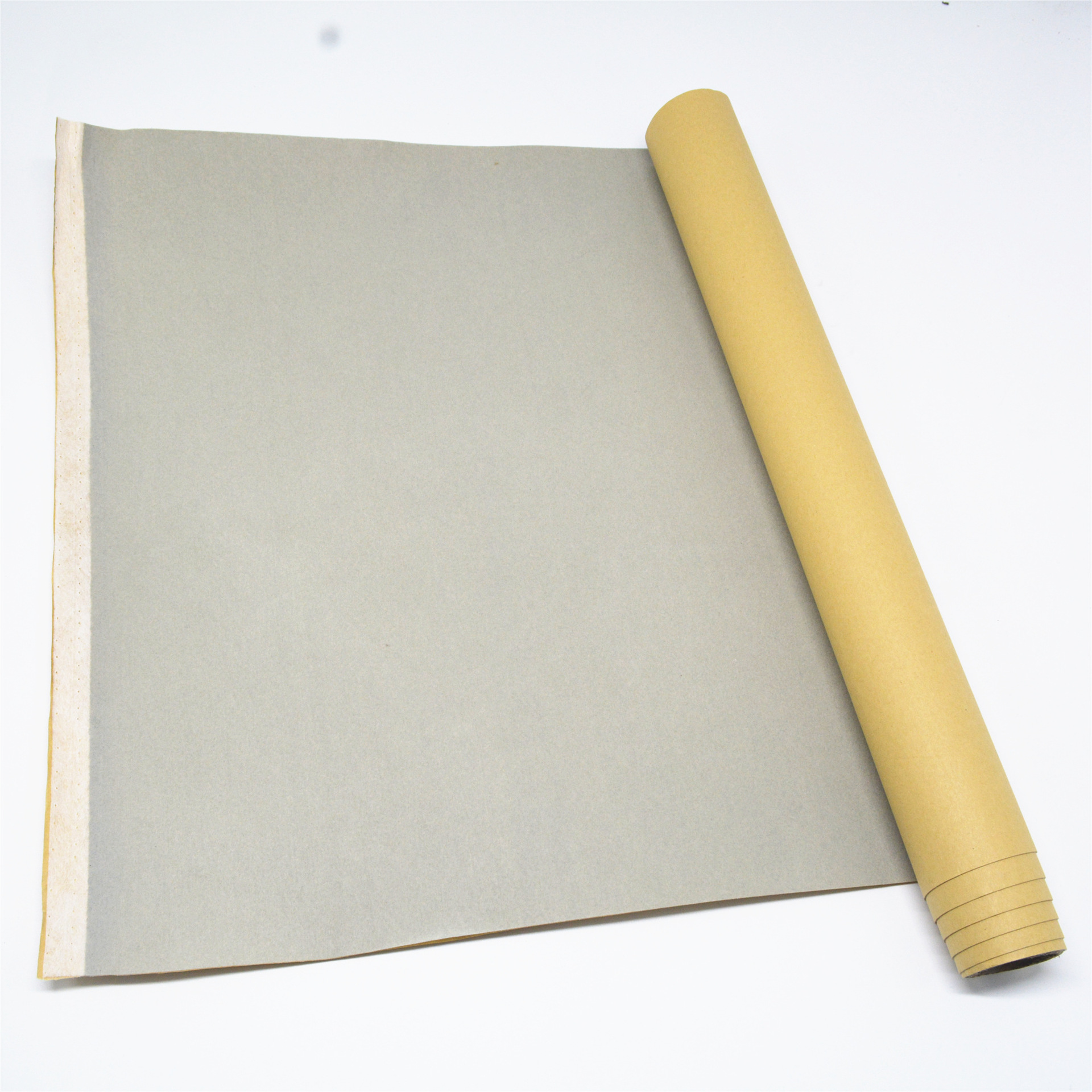 Picture of Spot Black Flocking Cloth Packaging Box Hand Jewelry Box Liner with Glue Flannel Self-Adhesive Flannel Self-Adhesive Flocking Fabric
