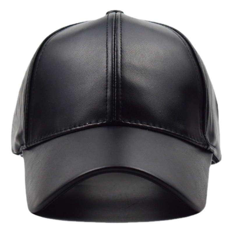 2022 New Autumn and Winter Light Plate Leather Cap Baseball Cap Women and Men Baseball Cap AliExpress Amazon Korean Style