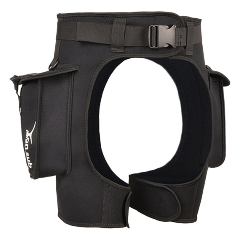 Diving Pants Yonsub2.5Mm Water Homework Pants Adult Men and Women Split Storage Open Crotch Diving Shorts