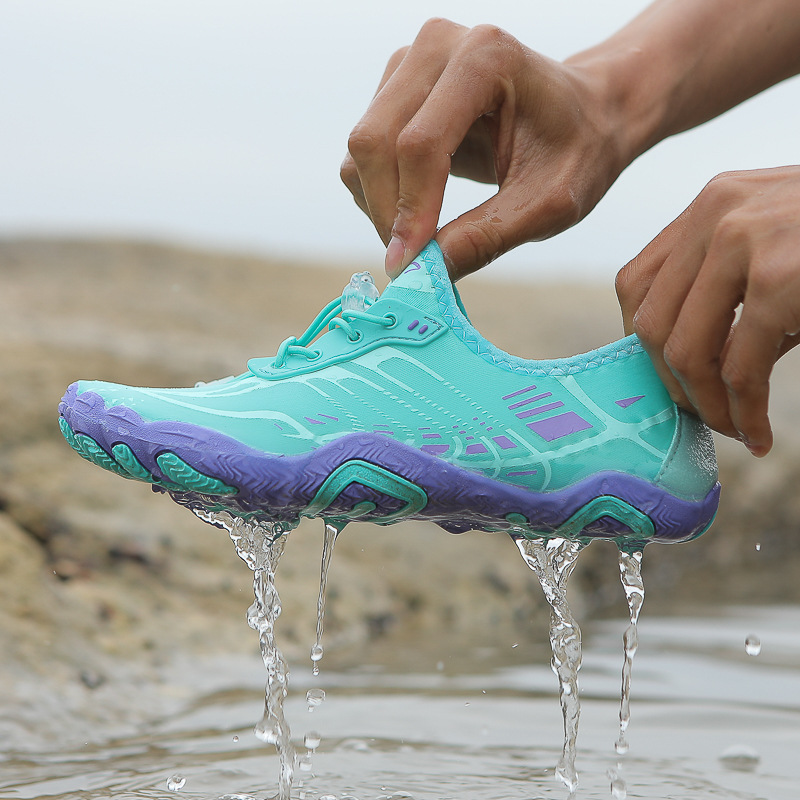 Cross-border Summer Quick-drying Breathable Non-slip Swimming Shoes Wading Shoes Men's Traceway Shoes Women's Couple's Beach Shoes