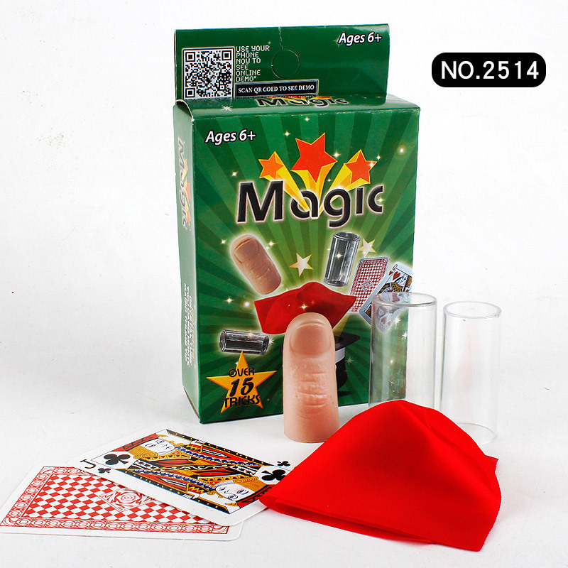 Picture of Cross-border Amazon New Strange Close-up Stage Props Children's Magic Toys Multiplayer Coin Dice Table Game suit