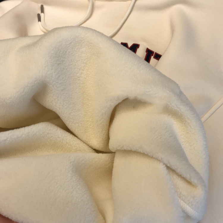 Picture of Sweatshirt Women's 2025 Spring & Fall New Trendy Brand Design Niche Loose Elegant Fleece-Lined Korean Style Hooded Export Sweatshirt