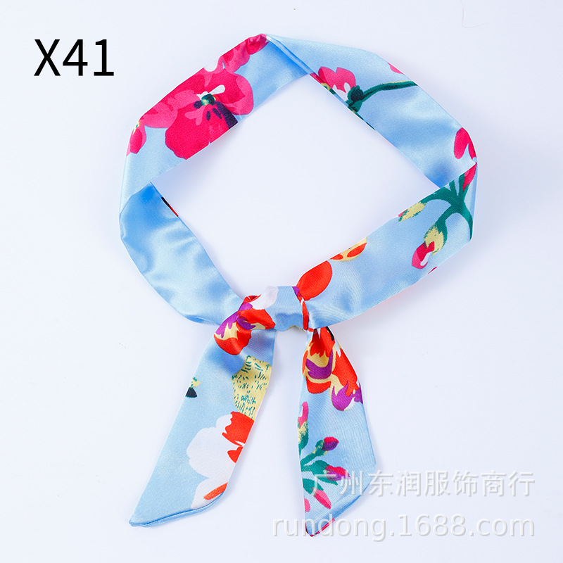 Picture of Gift Box Silk Scarf Straps, Narrow and Long Bags, Silk Scarf, Headband, Streamer Scarf with Decorative Small Silk Scarf Wholesale