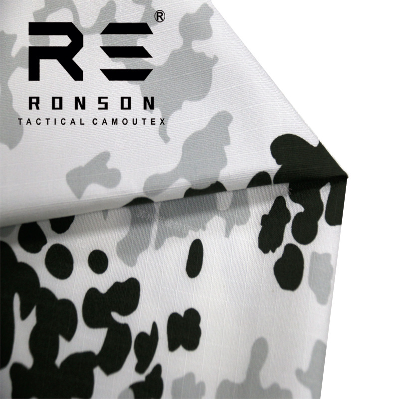 Picture of FLECTARN SNOW snow spot camouflage cloth cotton plaid tactical outdoor fashion clothing fabric
