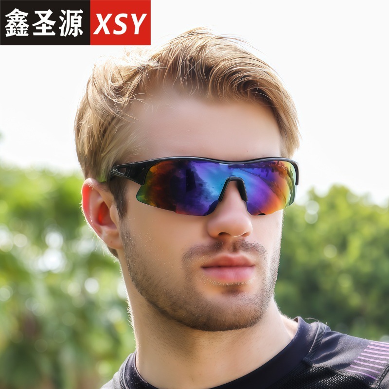Picture of Cross-border new AliExpress UV protection sunglasses men and women same outdoor sports glasses cycling sunglasses wholesale