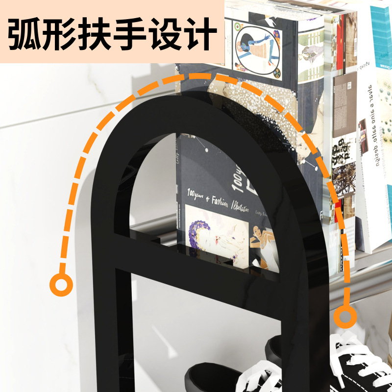 Picture of Simple shoe rack multi-storey home door dormitory under the table to store small space to assemble a shoe rack