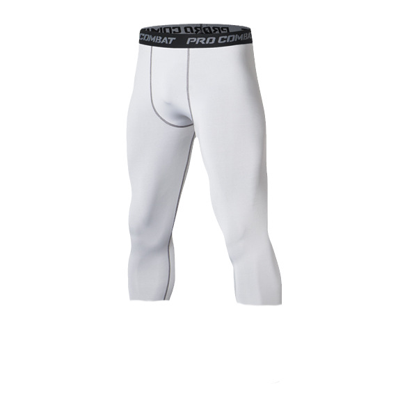 Picture of Amazon Sports Tight Pants American Men's Fitness Running Pants PRO Quick-drying Basketball Cropped Leggings Cross-border