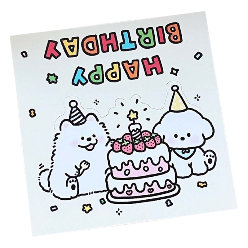 Tengyi Original Design Puppy Card Head Back Card Packaging Card Set Card Delivery Jewelry Gift Packaging Card