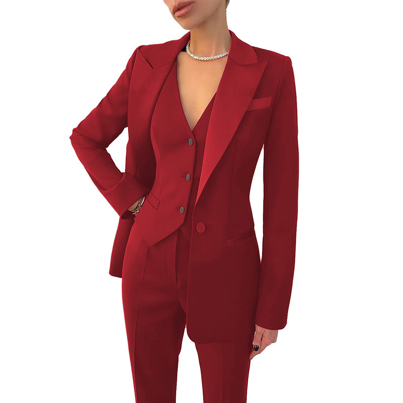 Picture of Cross-Border Women's Three-Piece Suit Business Professional Casual Women's Suit Amazon Best-Selling Three-Piece Suit for Women