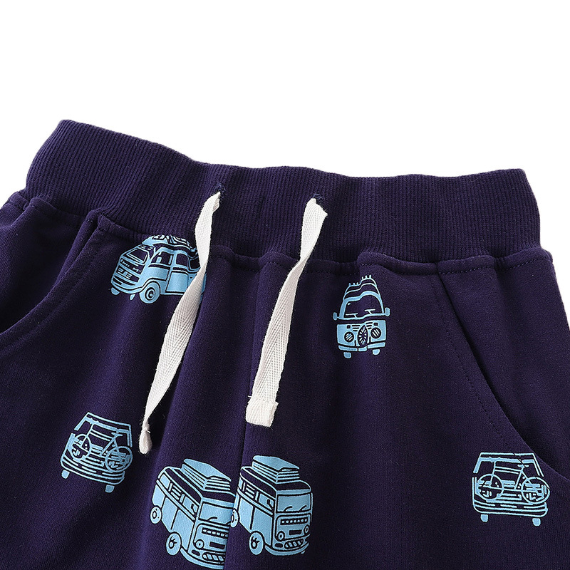 Picture of Cross-border supply of children's sports pants autumn new boys pants long printed pocket children's pants a generation of hair