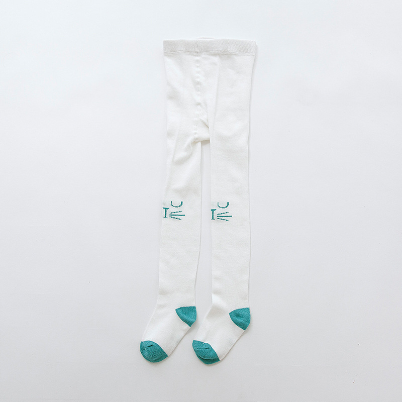 Picture of Spot Spring and Autumn Cotton Baby Pantyhose Cute Boys and Girls One-piece Socks Newborn Baby Big PP Leggings Socks