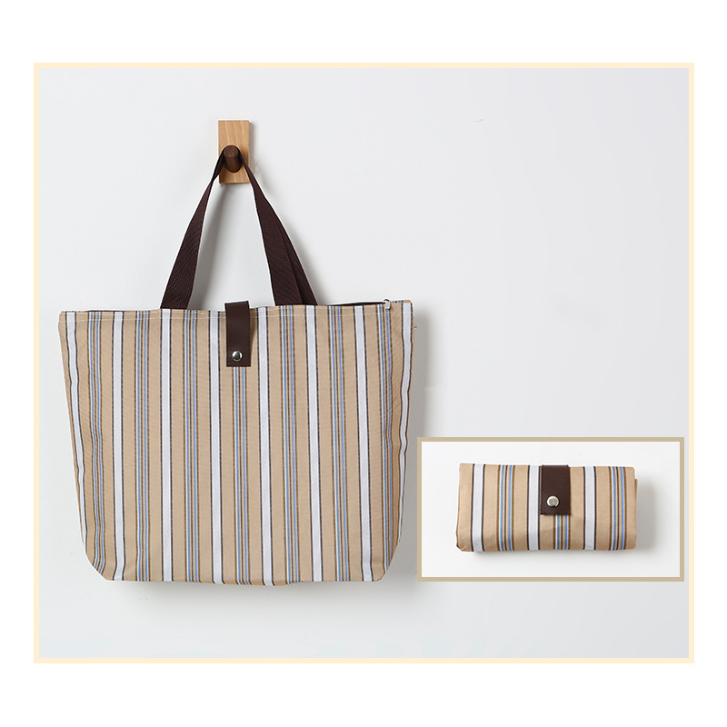 Picture of Oxford Cloth Foldableing Shopping Bag Satchel Shopping Bag Satchel Advertising Environmentally Friendly Foldableable Grocery Shopping Bag Customization