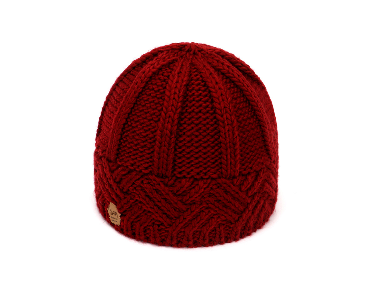 Picture of Cross-border New European and American Retro Style Diamond Plaid Thick Needle Wool Knitted Hat Men's and Women's Fashion Autumn and Winter Wool Hat