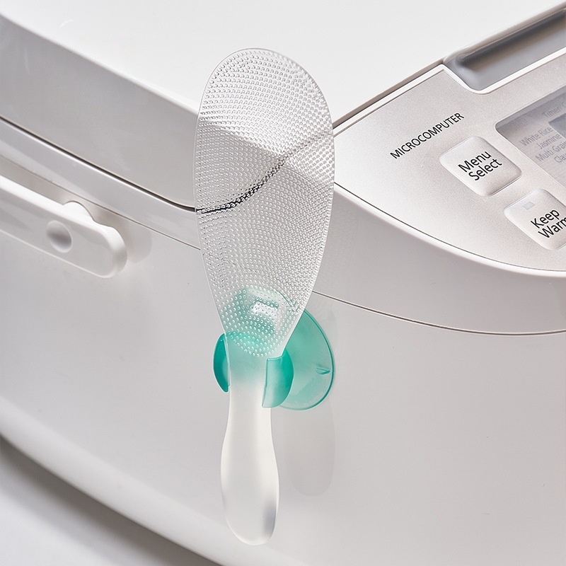 Kitchen Electric Rice Cooker Rice Spoon Storage Rack Rice Shovel Hanger Rice Spoon Holter Household Soup Spoon Rack Shaver Rack