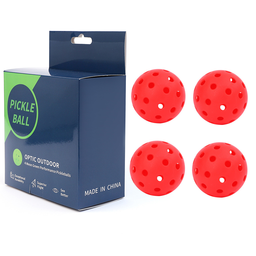 Picture of Pickleball Training Ball 74mm Practice Ball Pe Outdoor Plastic Injection Molded Ball with Led Light
