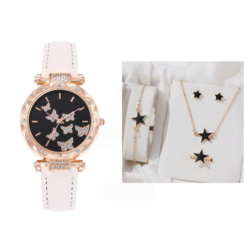Picture of New TikTok Popular Women's Watch Fashion Simple Watch Butterfly Digital Belt Watch Wholesale
