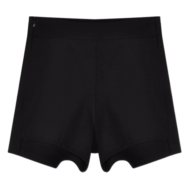 Lisa same style Hot Girl women's black shorts slimming tight sheath stretch hip hop jazz dancing jzaa hot pants