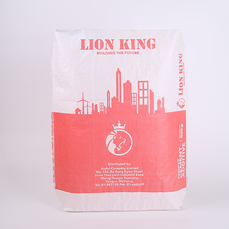 On-demand supply snakeskin bag cement bag logistics transport bag plastic woven packaging bag large price excellent valve bag