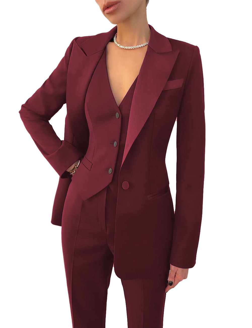 Picture of Cross-Border Women's Three-Piece Suit Business Professional Casual Women's Suit Amazon Best-Selling Three-Piece Suit for Women