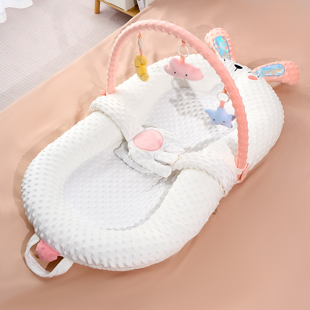 Picture of Infant bed bed multifunctional movable newborn soothing sleeping mat baby sleeping nest foldable anti-pressure ridge protection