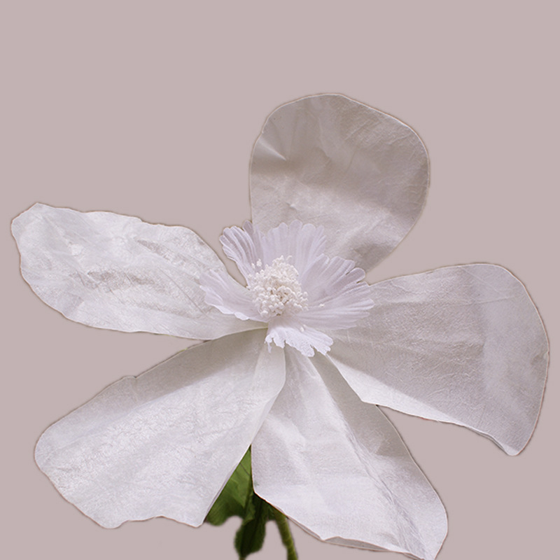 Picture of Large Artificial Poppy Flower Wall Decoration for Wedding Aisle, Window Display, and Festive Atmosphere