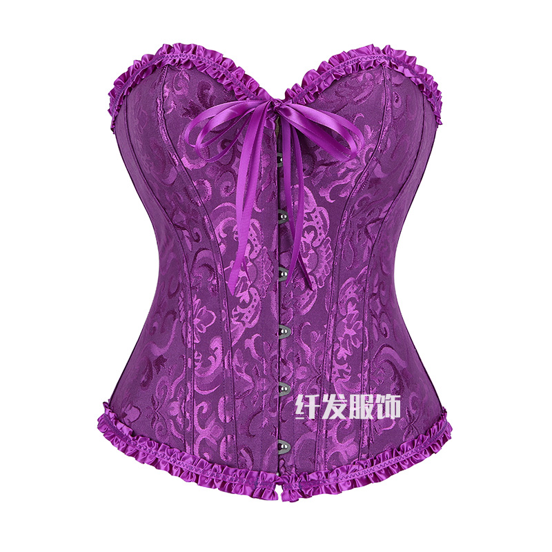 Picture of Corset Factory corset bridal dress sexy corset waist belly contracting vest waist seal European and American court corset