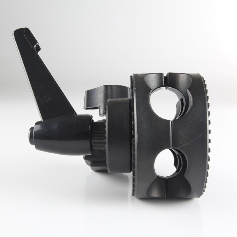 Picture of Multifunctional round cake clamp single and double axis universal wheel studio photography two-way transfer wheel ceiling lamp frame cross arm clamping turntable