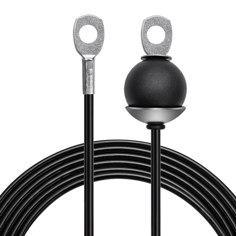 Cross-Border Fitness Equipment Accessories Black Wire Rope Steel Rope Household Commercial Equipment 5Mm6Mm Adjustable Wire Rope