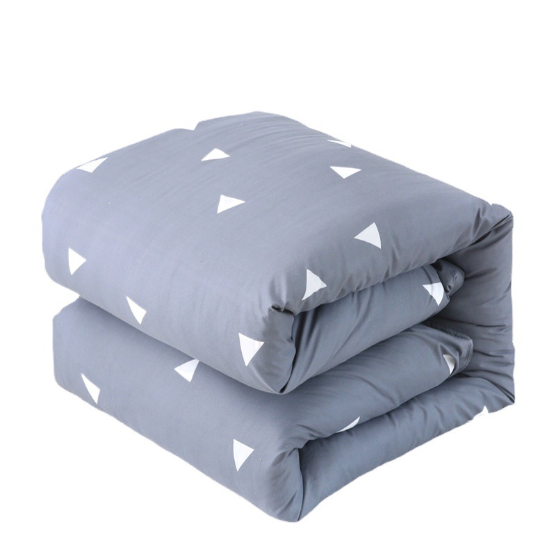 Cotton Quilt Student Dormitory Mattress Quilt Fiber Cotton Quilt Core Single Spring Autumn Winter Quilt Thickened Mattress 5kg