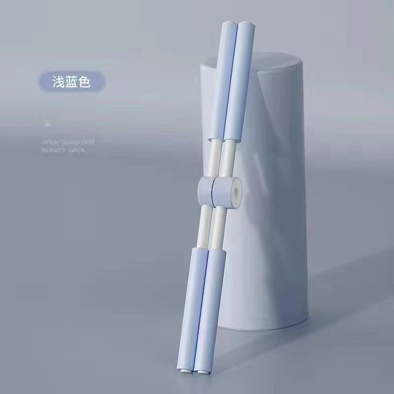 Picture of Manufacturer Wholesale Yoga Stick Body Opening Back Artifact Standing Posture Hunchback Correction Cross Children's Beauty Shoulder and Back Trainer