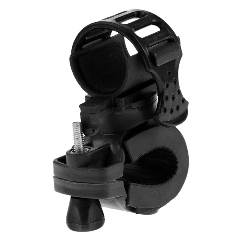 Wholesale 360-degree rotating flashlight fixed bracket [combined diameter 2 to 4cm] bicycle variety light clip