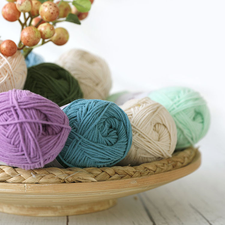 Picture of Xue Feier Cute Doll Milk Cotton Thread Four-Strand Milk Cotton Wool DIY Hand-Knitted Thread Doll Thread Cotton Thread