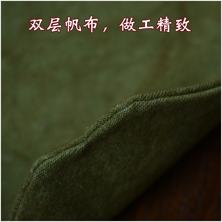 Picture of Handmade tie-dyed small tea mat solid color double-layer small tea shop high-end waterproof new Chinese Zen tea tray mat teapot mat small