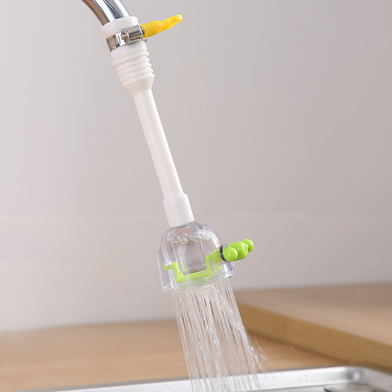 Picture of Faucet filter nozzle splash-proof Universal Tube extension extender hose universal adapter nozzle-Proof Kitchen