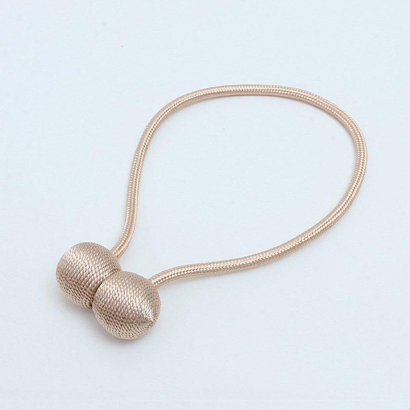 Picture of Curtain Straps Wholesale Cross-Border Punch-Free Headphone Magnetic Curtain Straps Oxford Curtain Buckle Drawstring Accessories