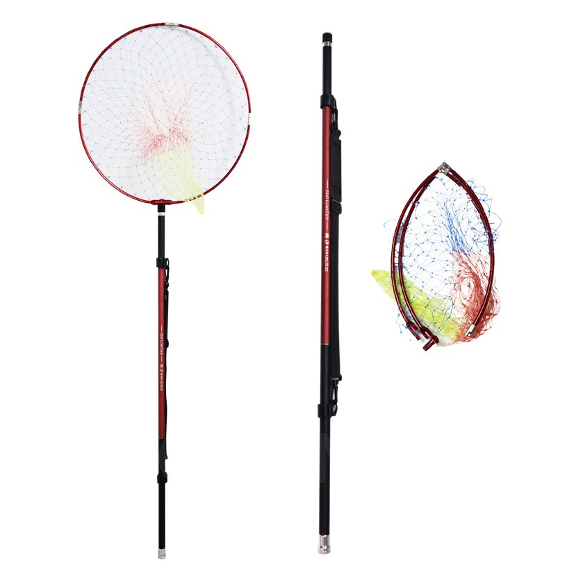 Cross-border wholesale tide copy net suit rock fishing sea fishing rock jade handle carbon copy net rod giant aluminum alloy net head pocket