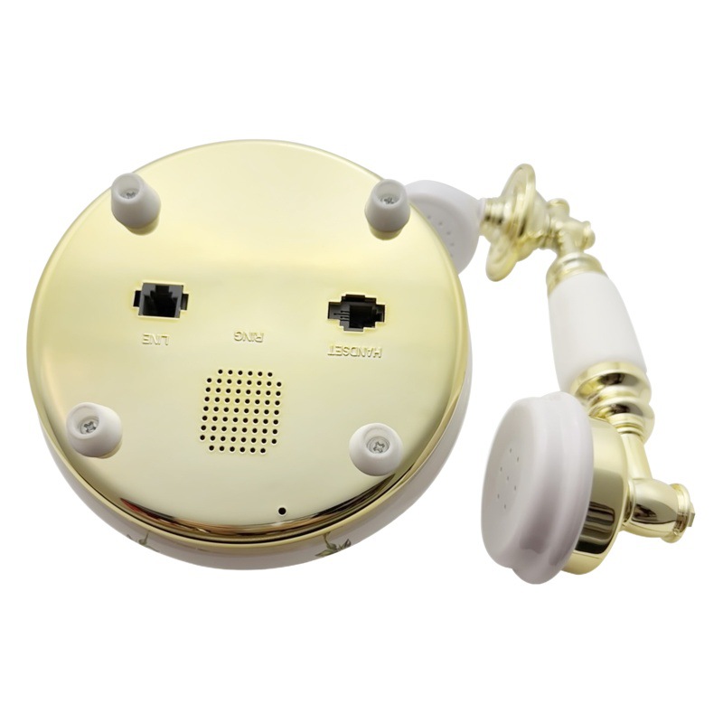 Retro telephone home fixed telephone European exquisite luxury ceramic antique telephone